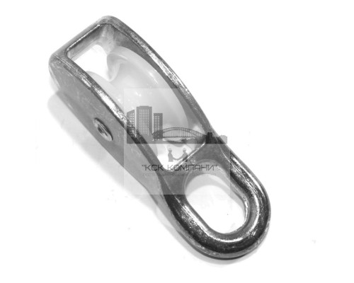 Одиночный блок с пластиковым диском 1-1/2 40мм