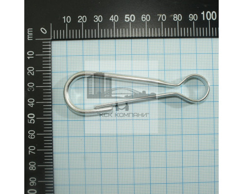 Карабин пружинный тип 125 (DIN4293) 90мм без вертлюга