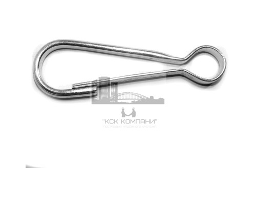 Карабин пружинный тип 125 (DIN4293) 90мм без вертлюга