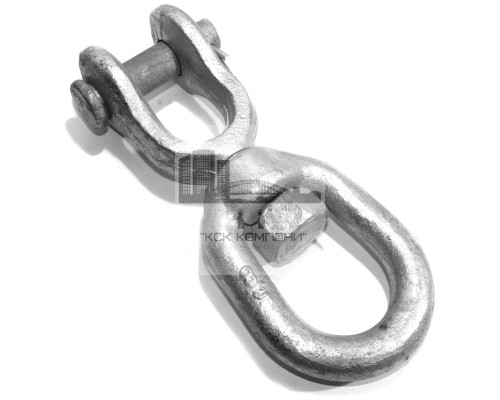 Вертлюг петля-вилка диам. 16мм