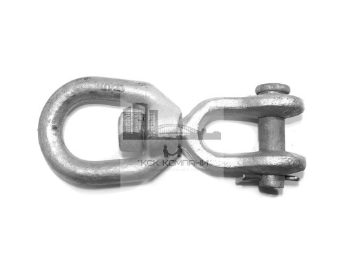 Вертлюг петля-вилка диам. 16мм