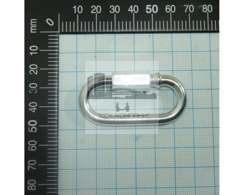 Карабин винтовой 6 мм с фиксатором