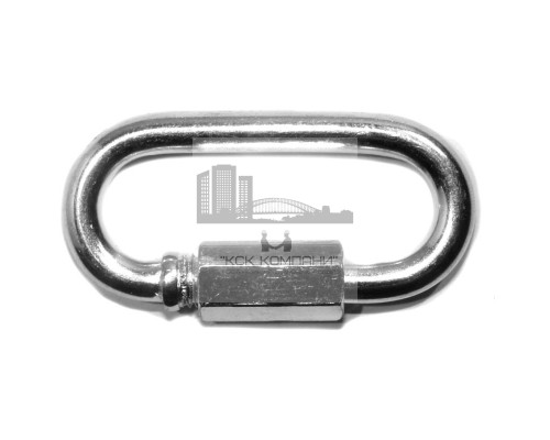 Карабин винтовой 6 мм с фиксатором