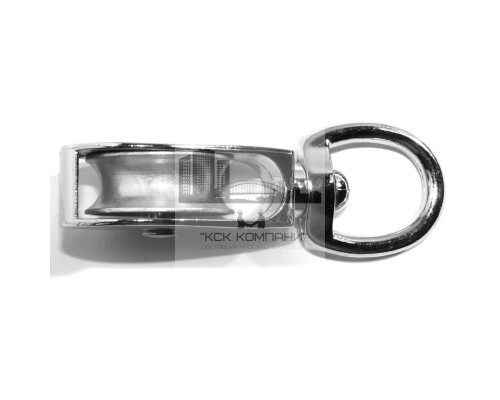 Одиночный блок с металлическим диском 1-1/4 30мм для троса