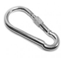 Карабин пожарный с фиксатором 11 мм DIN 5299D