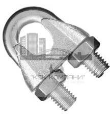 Тросовый зажим DIN 741 из нержавеющей стали А4 3мм