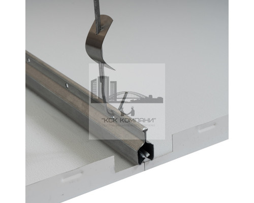 Кассета на скрытой подвесной системе