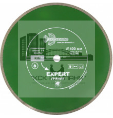 Диск алмазный отрезной 400*25,4 Сплошной Эксперт Гранит hot press (1 шт.) 