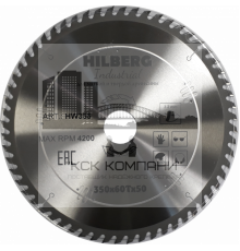 Диск пильный 350*50*60Т Industrial Дерево (1 шт)