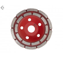 Чашка алмазная 125мм Сегментная двухрядная (1 шт) 
