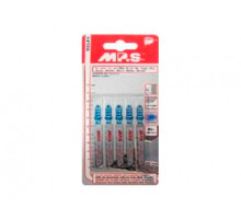 Пилки 75*50*2мм-12з/д Bi-Metal (металл, пласт., оргстекло h=3-6mm) "" (5 шт) 