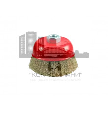 Щетка-крацовка для УШМ, "чашка" 100 мм, присоединительная гайка М14 (шт.)