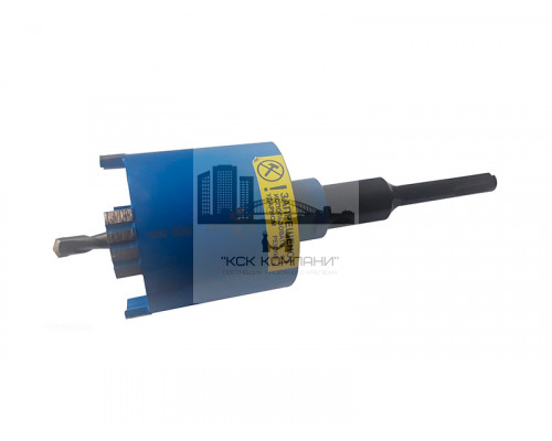 Коронка алмазная по бетону 72 мм в сборе с хвостовиком New Formula Подрозетник 4T (1 шт)