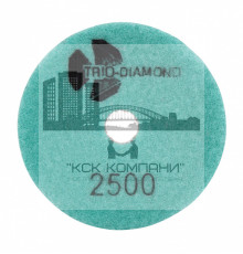 Круг шлифовальный алмазный гибкий мокр.шлиф.100 №2500 "Черепашка" (шт.) 