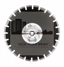 Диск алмазный отрезной 400*25,4*12 Асфальт Серебряная пайка (1 шт.) 