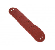 Круг абразивный под "липучку" перфорированный 125 мм зернистость 80 (10шт/уп) 