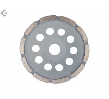 Круг алмазный, сегментный, чашечный, шлифовальный, однорядный, 125 мм (1 шт)