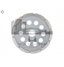 Круг алмазный, сегментный, чашечный, шлифовальный, однорядный, 125 мм (1 шт)