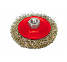 Щетка-крацовка для УШМ, "тарелка" 115 мм, присоединительная гайка М14 (шт.)