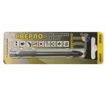 Сверло по керамике и стеклу 10,0 мм Квадро (1шт.) 