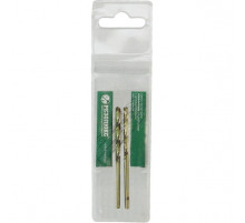 Сверло по металлу  1,5 х 40 мм Cobalt, Р6М5К5/HSS (2 шт) в инд. упаковке Резолюкс