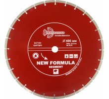 Диск алмазный отрезной 400*25,4 мм Сегментный (1 шт.) 