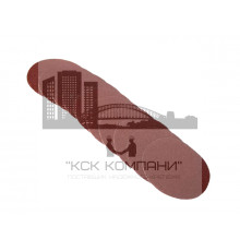 Круг абразивный под "липучку" 125 мм зернистость 60 (10шт/уп) 