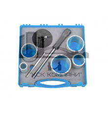 Набор кольцевых коронок с карбидным напылением, 8 предметов, (33,53,67, 73,83мм) Распродажа