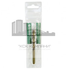 Сверло по металлу  7,5 х 109 мм Cobalt, Р6М5К5/HSS (1 шт) в инд. упаковке Резолюкс