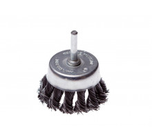 Щетка-крацовка со шпилькой для дрели, крученная проволока, "чашка" 100 мм (шт.)