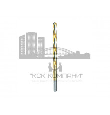 Сверло по металлу 12,0 х 151 мм ТИТАН, Р6М5/HSS TIN