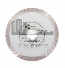 Диск алмазный отрезной Турбо 125*22,23 мм Волна (1 шт) 