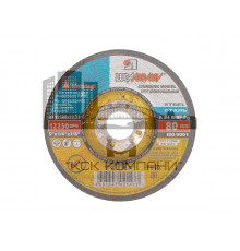 Диск шлифовальный (Луга) 125х6,0х22 тип 27 (10шт) Луга