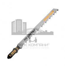 Полотно для электролобзика 50мм шаг1,2мм по дереву, металлу, пластику T118A 2 полотна (уп.)