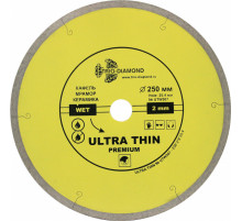 Диск алмазный отрезной 250*25,4 мм Expert/Premium Сплошной ультратонкий (1 шт.) 