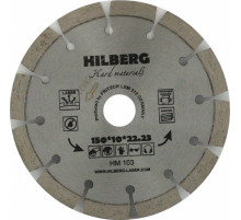 Диск алмазный отрезной 150*22,23 Hard Materials Лазер (1 шт.)