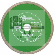 Диск алмазный отрезной 180*25,4 Сплошной Эксперт Гранит hot press (1 шт.) 