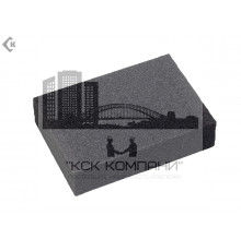 Губка для шлифования 125х100х10 мм №60/80 (1 шт) 