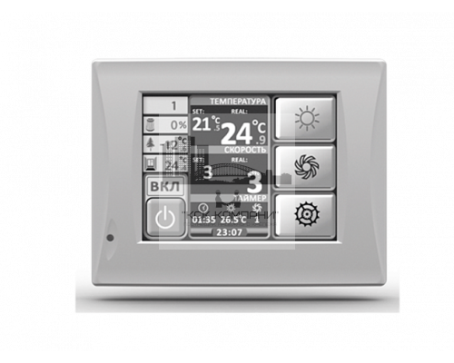 Компактная приточно-вытяжная установка с пластинчатым рекуператором BRISSAGO-EC CPW 1400