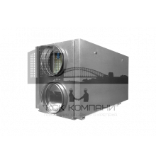 Компактная приточно-вытяжная установка с пластинчатым рекуператором Brissago HPW 800