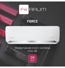 Сплит-система FeRRUM Force Full DC inverter iFIS09F2С/iFOS09F2С