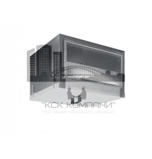 Прямоугольный канальный вентилятор SDRI 100-50-8 L3