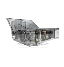 Компактная приточно-вытяжная установка с пластинчатым рекуператором Brissago CPE 1000 G