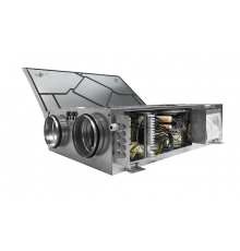 Компактная приточно-вытяжная установка с пластинчатым рекуператором Brissago CPE 1000 G