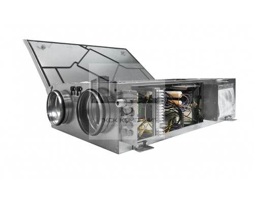 Компактная приточно-вытяжная установка с пластинчатым рекуператором Brissago CPE 1000 G