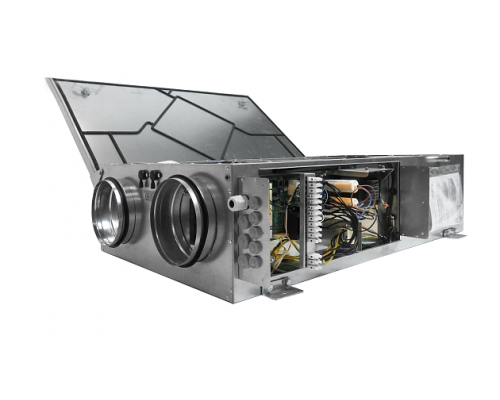 Компактная приточно-вытяжная установка с пластинчатым рекуператором Brissago CPE 1000 G