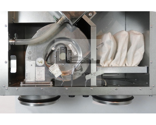 Компактная приточно-вытяжная установка с пластинчатым рекуператором Brissago CPE 1000 G