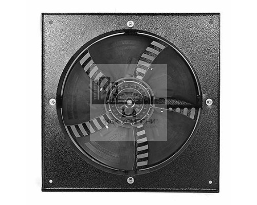 Вентилятор Ванвент ОВ-КВ-350-Е (ebmpapst) осевой квадратный (2260 m³/h)