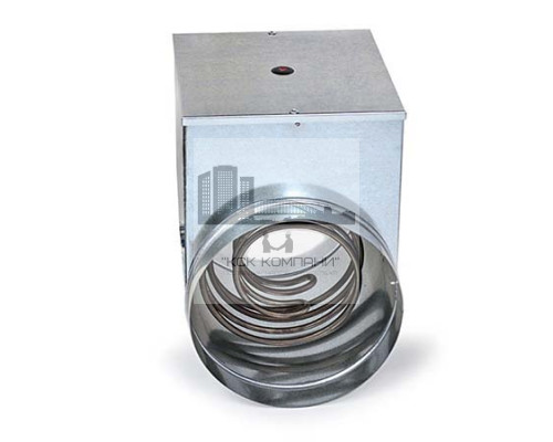 Электрический канальный нагреватель НККм-150-3,0-1ф для круглого воздуховода