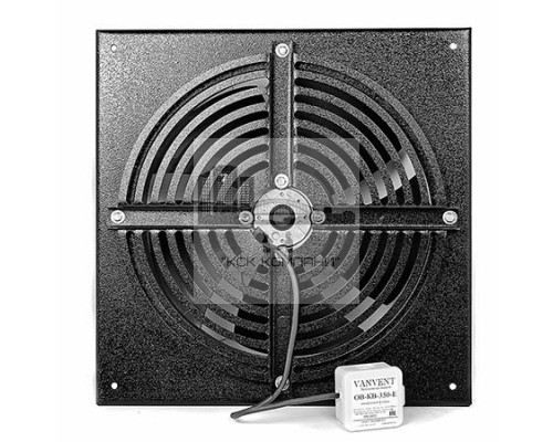 Вентилятор Ванвент ОВ-КВ-350-Е (ebmpapst) осевой квадратный (2260 m³/h)